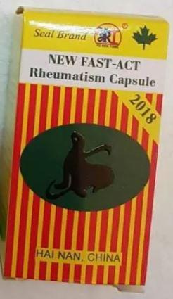 New Fast-Act Rheumatism Capsule